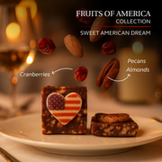 Laumière Gourmet Fruits - Fruits Of America Collection (Petit)- Treats made with American Fruits and Nuts - No Added Cane Sugar - No Chemical - All Natural